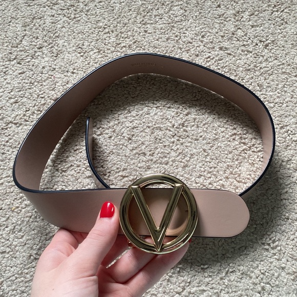 New Valentino Dusty Pink Belt Size Small - Picture 5 of 5